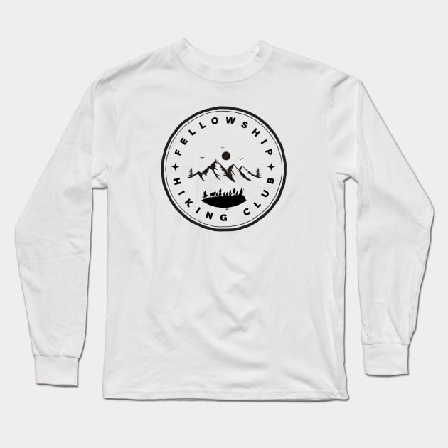 Fellowship Hiking Club - Fantasy - Funny Long Sleeve T-Shirt by Fenay-Designs